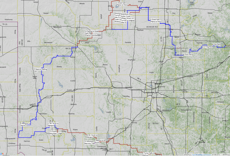 Illustration for article titled Oklahoma Adventure Trail West - Trip Log and Photodump